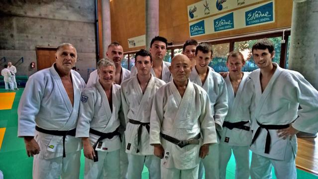 Intervention d’Isao Okano au Dojo de Brétigny