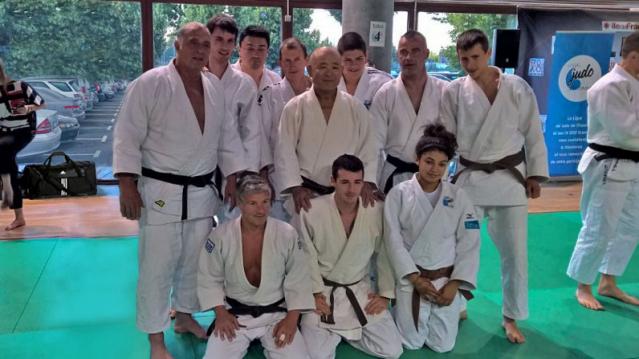 Intervention d’Isao Okano au Dojo de Brétigny