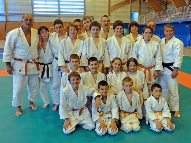 Judoka et Professeurs